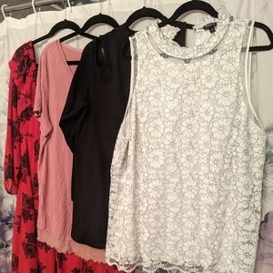 Torrid tops and dress bundle
